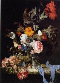 unknow artist Floral, beautiful classical still life of flowers.045 oil painting picture